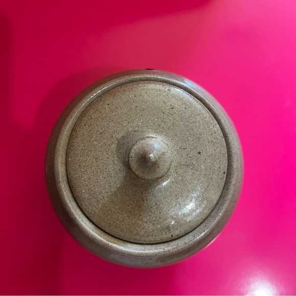 Vintage Jugtown Ware Pottery Small Bowl With Lid 1991 - Picture 3 of 7